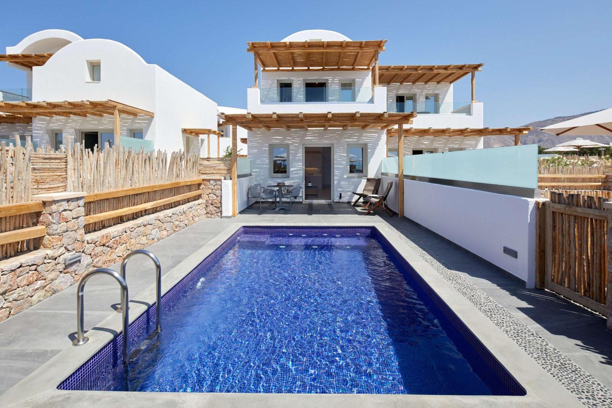 Sea Breeze Santorini Beach Resort, Curio By Hilton Agios Georgios  Dış mekan fotoğraf