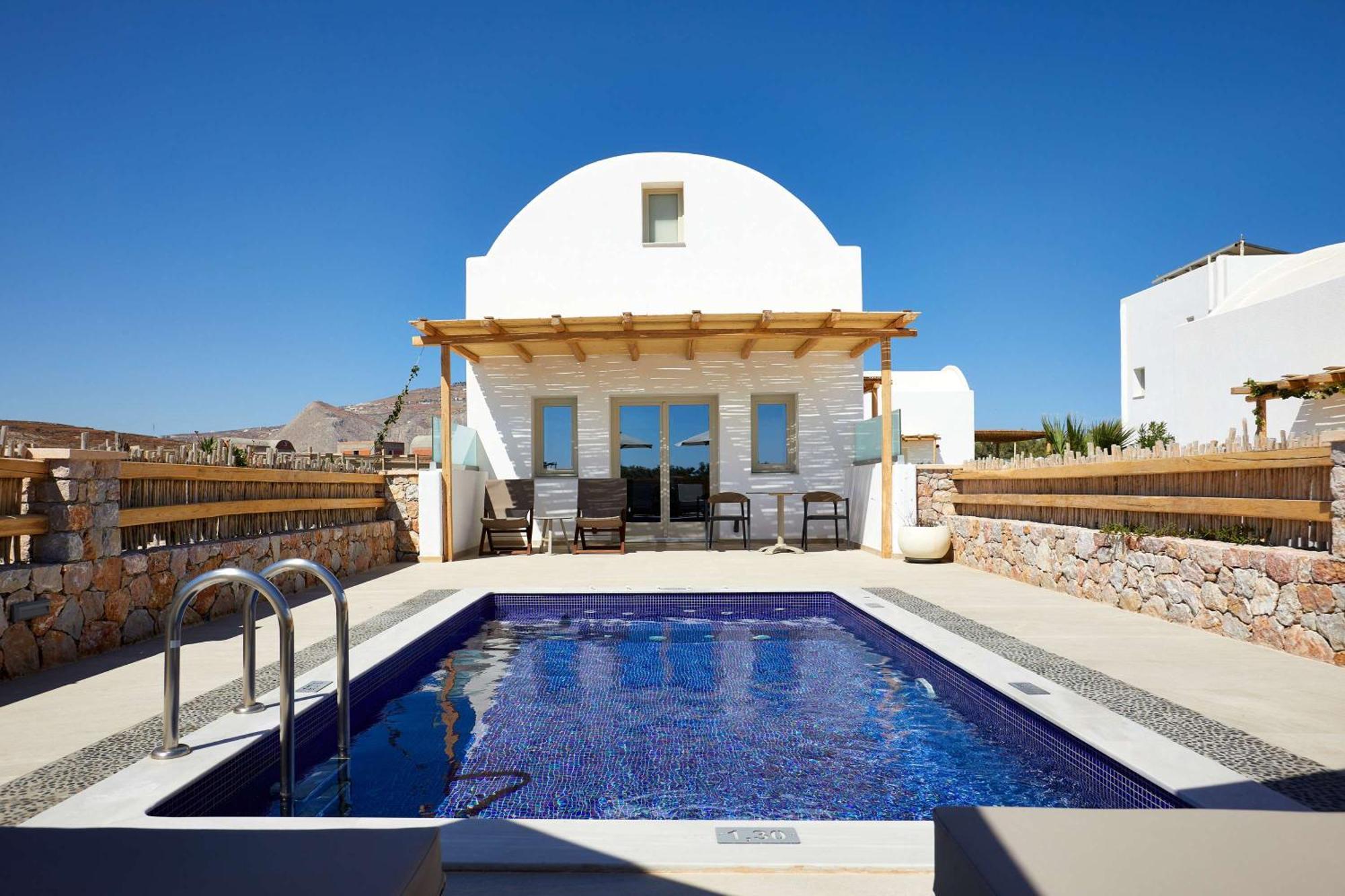 Sea Breeze Santorini Beach Resort, Curio By Hilton Agios Georgios  Dış mekan fotoğraf